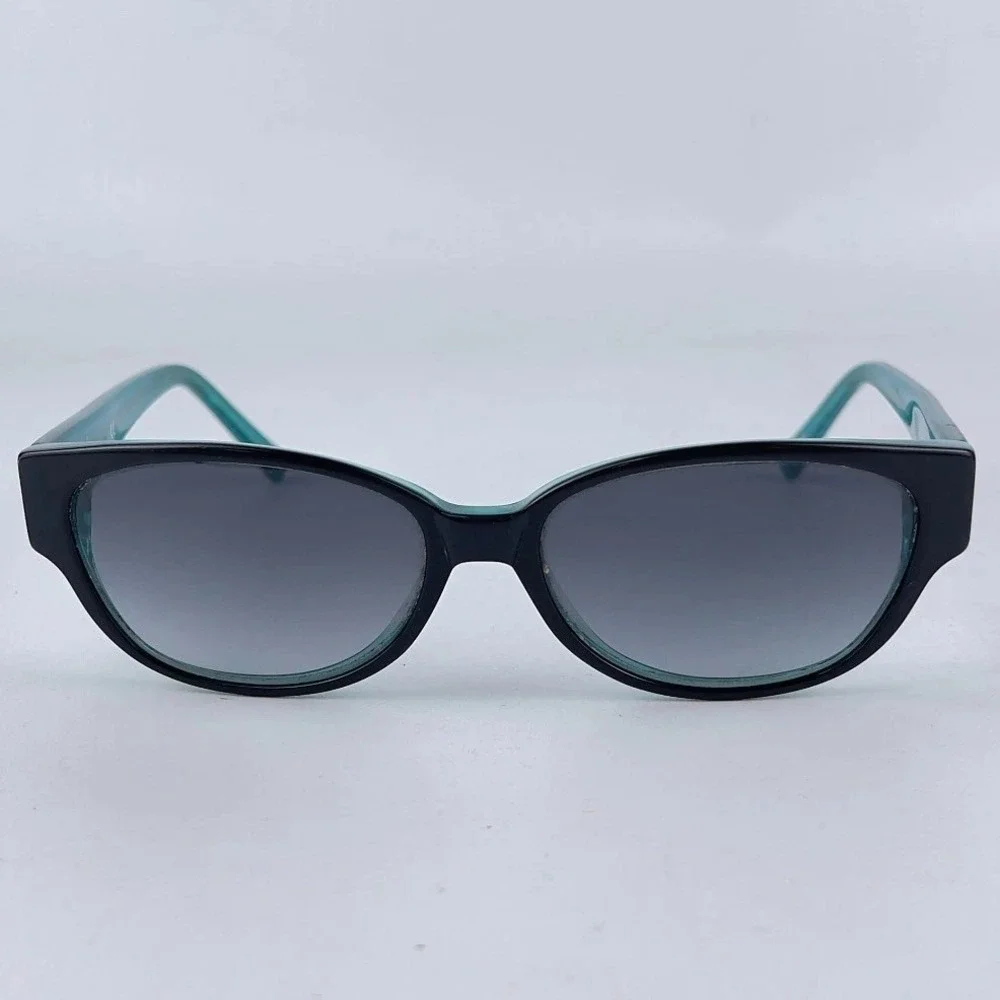 Kate Spade New York 0DH4 Y7 Women Eyeglasses Frame Black‎ Teal Round 53-15-135mm